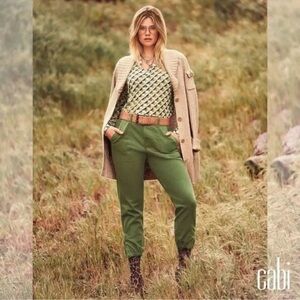 cabi Steady Shawl Collar Cardigan Sweater Cream Oatmeal 4275